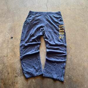 Vintage 90's Aeropostale Baggy Sweatpants, Navy Blue, Size Large
